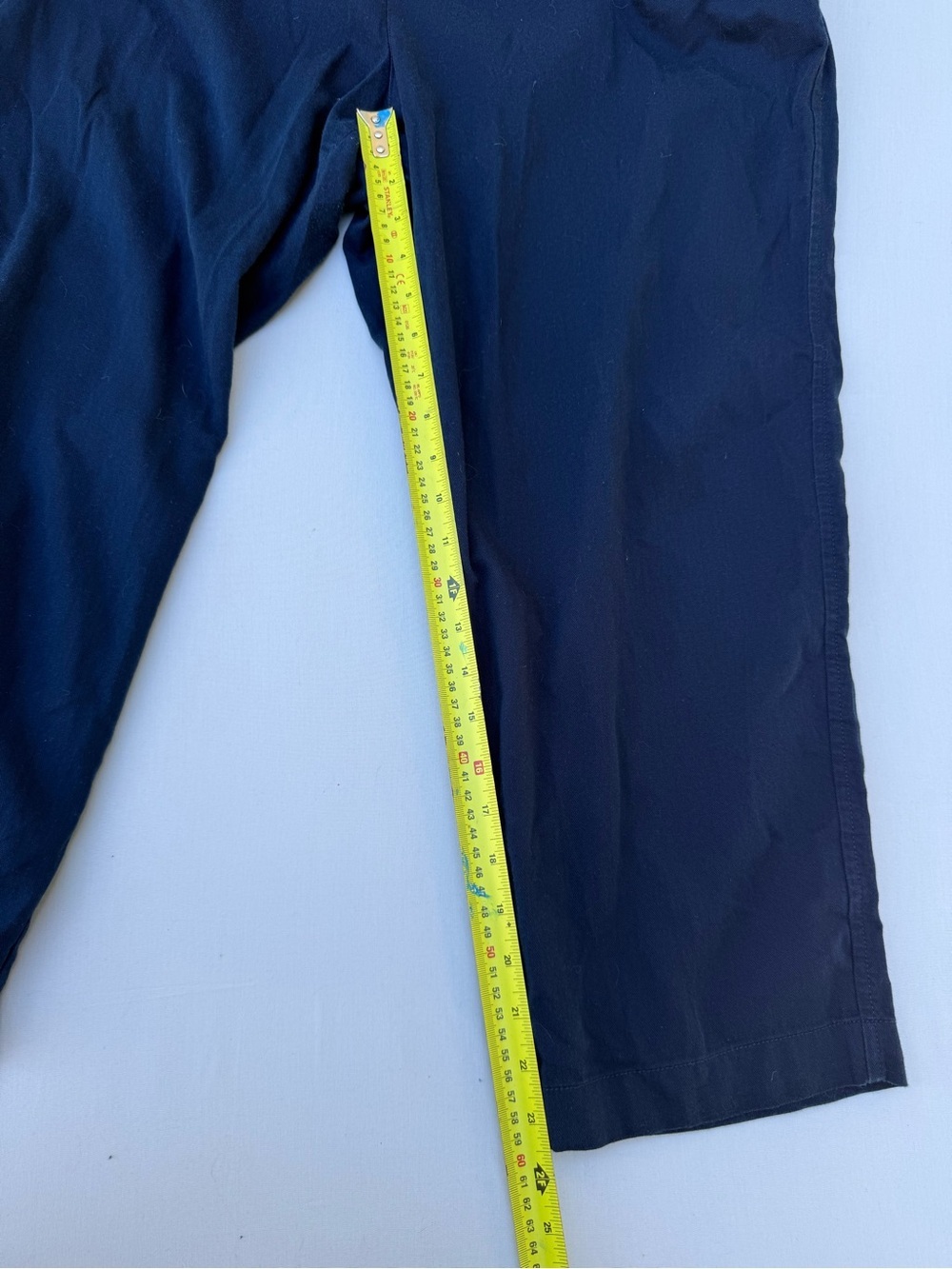 GAP Navy Cropped Drawstring Pants - Picture 2 of 5